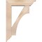 Ekena Millwork Westlake Traditional Smooth Bracket w/ Offset Brace, Douglas Fir, 7 1/2"W x 30"D x 42"H BKT0806X30X42WTL01SDF - alternate 2